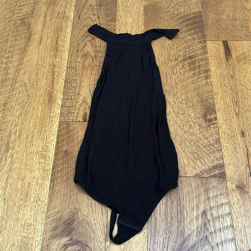 Cosabella Erin Fetherston Black Bodysuit Size S
